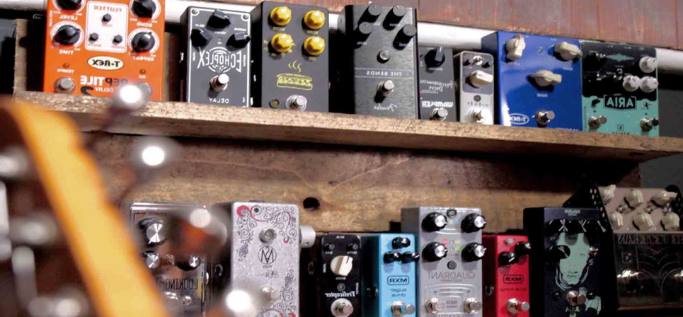 Essential guitar effects pedals